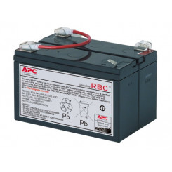 APC Replacement Battery Cartridge #3 - UPS battery Lead Acid - black - for P/N: BK450, BK600, BK600C, BK650MC, PCNET