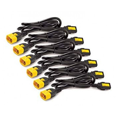 APC - Power cable - IEC 320 EN 60320 C14 to IEC 320 EN 60320 C13 - 1.83 m - black - North America (pack of 6 )