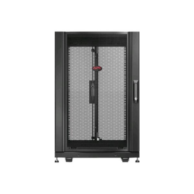 APC NetShelter SX - Rack - cabinet - black - 18U - 19" - for P/N: SURT48RMXLBP