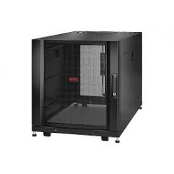 APC NetShelter SX - Rack - cabinet - black - 12U - 19" - for P/N: SURT48RMXLBP