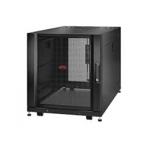 APC NetShelter SX - Rack - cabinet - black - 12U - 19" - for P/N: SURT48RMXLBP