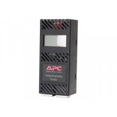 APC - Temperature & humidity sensor - black - for P/N: AR106SH4, AR106SH6, AR106V, AR106VI, AR109SH4, AR109SH6, AR112SH4, AR112SH6, AR3106SP