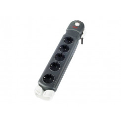 APC Essential Surgearrest PL5B - Surge protector - AC 230 V - output connectors: 5 - Germany - black