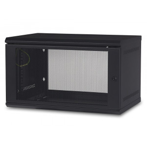 APC NetShelter WX AR106 - Cabinet - wall mountable - black - 6U - 19"