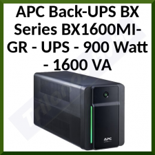APC Back-UPS BX Series BX1600MI-GR - UPS - 900 Watt - 1600 VA