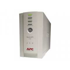 APC (BK350EI) Back-UPS CS 350 - UPS - AC 230 V - 210 Watt - 350 VA - RS-232, USB - output connectors: 4 - beige