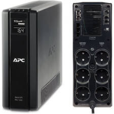 APC Back-UPS Pro 1500 - UPS - AC 230 V - 865 Watt - 1500 VA - RS-232, USB - output connectors: 10 - black