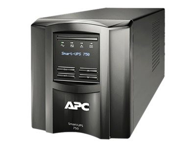 APC Smart-UPS SMT750IC - UPS - AC 220/230/240 V - 500 Watt - 750 VA - RS-232, USB - output connectors: 8 - black - with APC SmartConnect