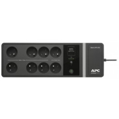 APC (BE650G2-FR) Back-UPS - UPS - AC 220/230 V - 400 Watt - 650 VA - USB - output connectors: 8 - Belgium, France - black