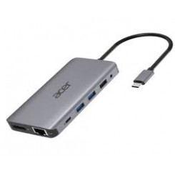 Acer 12in1 Type C port Hub. Connectivity technology: Wired, Host interface: USB 3.2 Gen 1 (3.1 Gen 1) Type-C