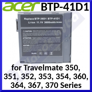 Acer TravelMate BTP-41D1 Li-Ion 6-Cell Battery 91.45S28.003
