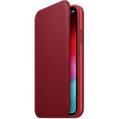 APPLE iPhone XS Red Leather Folio Case MRWX2ZM/A