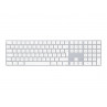 Apple Magic Keyboard with Numeric Keypad MQ052F/A - Keyboard - Bluetooth - French - silver