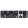 APPLE Magic Keyboard with Touch ID and Numeric Keypad MMMR3F/A - for Mac models with silicon Black Keys French