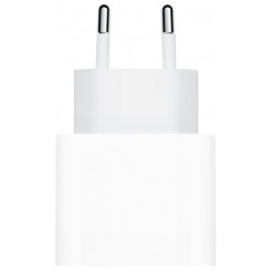 Apple 20W USB-C Power Adapter Power adapter 20 Watt (24 pin USB-C) for 10.2-inch iPad; 10.5-inch iPad Air; 10.9-inch iPad Air; iPad mini 5; iPhone 11, 12, 13, SE