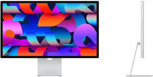 Apple Studio Display Nano-texture glass - LCD monitor - 27" - 5120 x 2880 5K - 600 cd/m - Thunderbolt 3 - speakers with subwoofer - with tilt- and height-adjustable stand