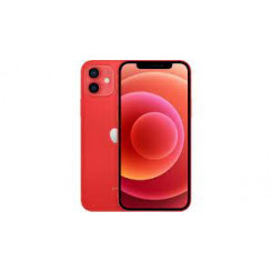 Apple iPhone 12 - (PRODUCT) RED - 5G smartphone - dual-SIM / Internal Memory 64 GB - OLED display - 6.1" - 2532 x 1170 pixels - 2x rear cameras 12 MP, 12 MP - front camera 12 MP - red