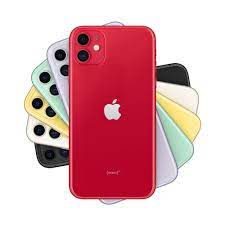 Apple iPhone 11 - (PRODUCT) RED - 4G smartphone - dual-SIM / Internal Memory 64 GB - LCD display - 6.1" - 1792 x 828 pixels - 2x rear cameras 12 MP, 12 MP - front camera 12 MP - red