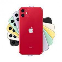 Apple iPhone 11 - (PRODUCT) RED - 4G smartphone - dual-SIM / Internal Memory 64 GB - LCD display - 6.1" - 1792 x 828 pixels - 2x rear cameras 12 MP, 12 MP - front camera 12 MP - red