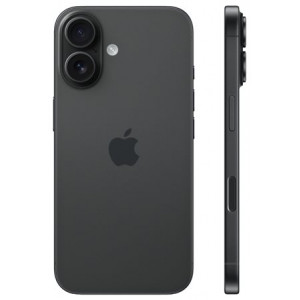 Apple iPhone 16 - black - 5G smartphone - 128 GB - GSM
