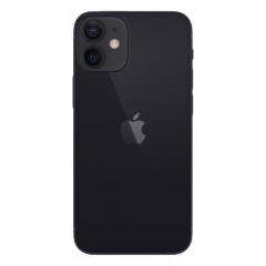 Apple iPhone 12 - 5G smartphone - dual-SIM - 128 GB - OLED display - 6.1" - 2532 x 1170 pixels - 2x rear cameras 12 MP, 12 MP - front camera 12 MP - black