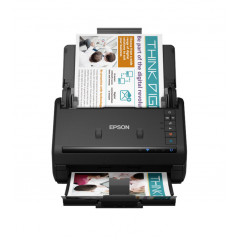 Epson WorkForce ES-500W II - Document scanner - Contact Image Sensor (CIS) - Duplex - 215.9 x 6069 mm - 600 dpi x 600 dpi - up to 35 ppm (mono) / up to 35 ppm (colour) - ADF (100 sheets) - up to 4000 scans per day - USB 3.0, Wi-Fi(n)