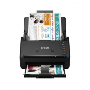 Epson WorkForce ES-500W II - Document scanner - Contact Image Sensor (CIS) - Duplex - 215.9 x 6069 mm - 600 dpi x 600 dpi - up to 35 ppm (mono) / up to 35 ppm (colour) - ADF (100 sheets) - up to 4000 scans per day - USB 3.0, Wi-Fi(n)