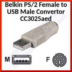 Belkin PS/2 Female to USB Male Convertor CC3025aed
