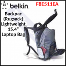 Belkin Backpac (Rugsack) Lightweight Laptop Bag (F8E511EA) Grey Aeropack (Light Weight - Paded) for Laptops, Notebook PCs upto 15" (Size 15.4" x 13.4" x 5.5")