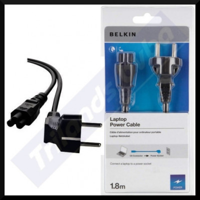 Belkin PRO Series Laptop Power Cable (F3A214CP1.8M) CEE 7/7 (SCHUKO) (M) - IEC 320 EN 60320 C5 - 1.8 m