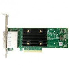 Broadcom HBA 9500-16e Tri-Mode - Storage controller - 16 Channel - SATA 6Gb/s / SAS 12Gb/s / PCIe 4.0 (NVMe) - PCIe 4.0 x8
