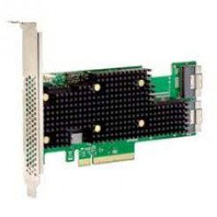 Broadcom HBA 9620-16i - Storage controller (RAID) - 16 Channel - SATA 6Gb/s / SAS 24Gb/s / PCIe 4.0 (NVMe) - RAID 0, 1, 10 - PCIe 4.0 x8