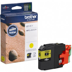 Brother LC-12EY Yellow Ink Original Cartridge (1200 Pages) for Brother MFC-J6925DW