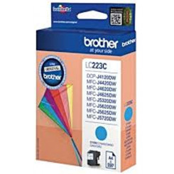 Brother LC-223C Original CYAN INK Cartridge (550 Pages)