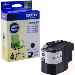 Brother LC-229XLBK High Yield Black Original Ink Cartridge (2400 Pages) for Brother MFC-J5320DW, MFC-J5620DW, MFC-J5625DW, MFC-J5720DW, MFC-J5725W