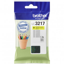 Brother LC-3217Y Yellow Ink Original Cartridge (550 Pages) for Brother MFC-J5330DW, MFC-J5335DW, MFC-J5730DW, MFC-J5930DW, MFC-J6530DW, MFC-J6930DW, MFC-J6935DW