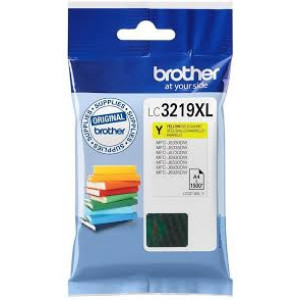 Brother LC-3219XLY Original High Capacity YELLOW Ink Cartridge (1500 Pages)