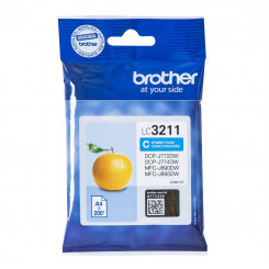 Brother LC-3211C Cyan Original Ink Cartridge (200 Pages) for Brother DCP-J572DW, DCP-J772DW, DCP-J774DW, MFC-J890DN, MFC-J890DW, MFC-J890DWN, MFC-J895DW 