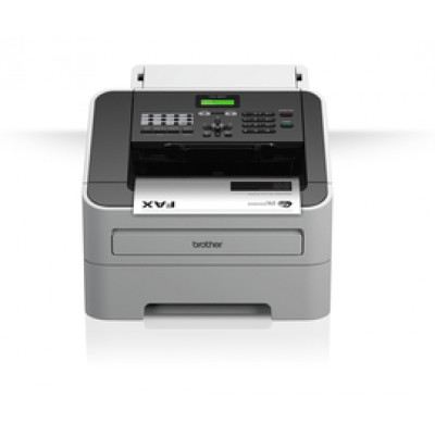 Brother Fax 2840 Black & White Laser Fax (A4) - Sheet ADF 30 Sheets Copy, Fax - Input Tray 250 sheets - G3 - 33.6 Kbps - Memory 16 MB (400 Pages)
