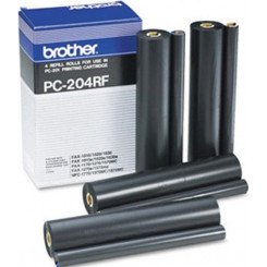 Brother PC-204RF Black 4-Pack TTR Fax Original Ribbon Roll (4 X 420 Pages) for Brother Fax1020, 1030, Intelifax 1170, 1270, 1570MC, MFC1170, MFC1780, MFC1870MC, MFC1970MC
