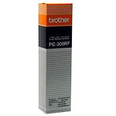 Brother PC-300RF Black TTR Fax Original Ribbon Roll (235 Pages) for Brother IntelliFax 750, 770, 870, 870MC, 920, 921, 930, 931, MFC-925, MFC-970MC