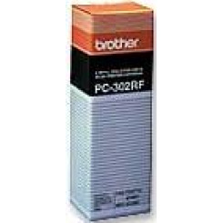 Brother PC-302RF Black 2-Pack TTR Fax Ribbon Rolls (2 X 235 Pages) for Brother IntelliFax 750, 770, 870, 870MC, 920, 921, 930, 931, MFC-925, MFC-970MC