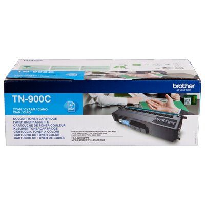 Brother TN-900C CYAN Original Toner Cartridge (6.000 Pages)