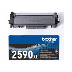 Brother TN2590XL - Black - original - box - toner cartridge - for Brother MFC-L2922DW