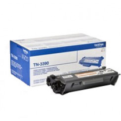 Brother TN-3390 Extra High Capacity Black Original Toner Cartridge (12000 Pages) for Brother HL-6180DW, HL-6180DWT, MFC-8520DN, MFC-8950DW, MFC-8950DWT