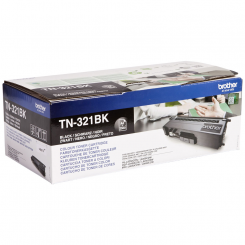 Brother TN-321BK Black Original Toner Cartridge (2500 Pages) for Brother MFC-L8650, MFC-L8850, DCP-L8400, DCP-L8450, HL-L8250, HL-L8350
