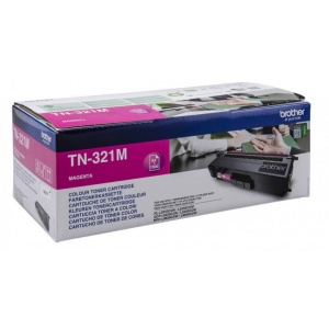 Brother TN-321M Magenta Original Toner Cartridge (1500 Pages) for Brother MFC-L8650, MFC-L8850, DCP-L8400, DCP-L8450, HL-L8250, HL-L8350