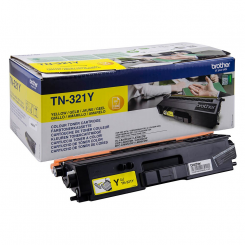 Brother TN-321Y Yellow Original Toner Cartridge (1500 Pages) for Brother MFC-L8650, MFC-L8850, DCP-L8400, DCP-L8450, HL-L8250, HL-L8350