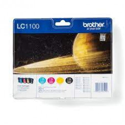 Brother LC-1100VALBPDR BROTHER DCP ink (4) cmyk 1x450/3x325pages blister