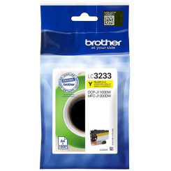 Brother LC-3233C Cyan Original Ink Cartridge (1500 Pages) for Brother DCP-J1100DW, MFC-J1300dw